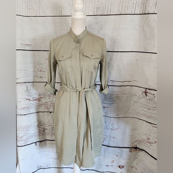 Untuckit Olivia Shirt Dress Size 0 - Picture 2 of 7